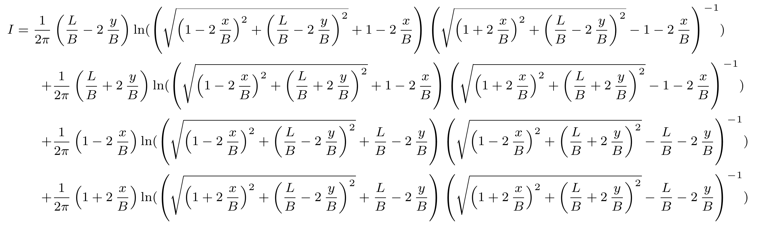 Perloff Elastic Rectangular Foundation Deflection